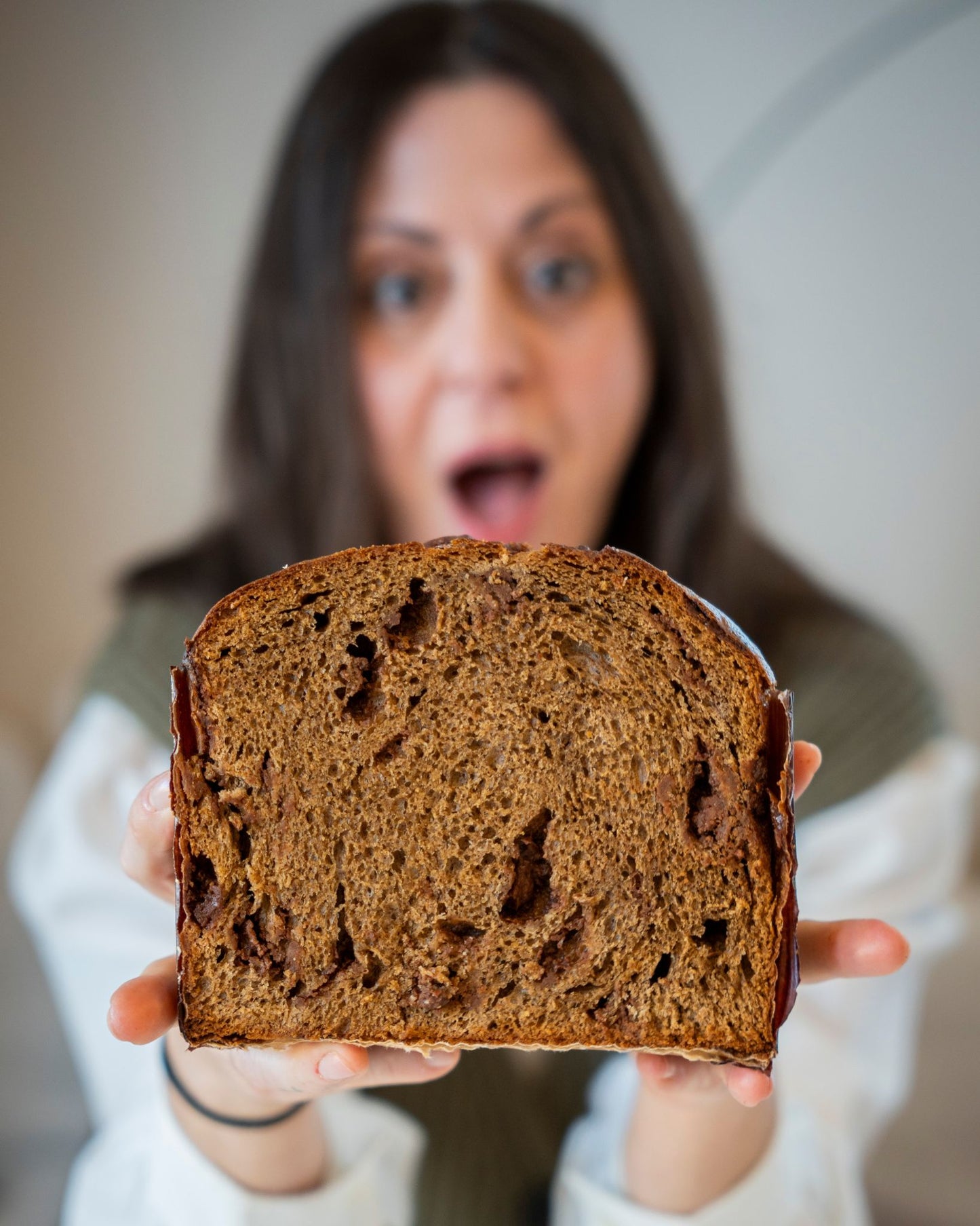 Panettone al caffè e caramello 750 gr