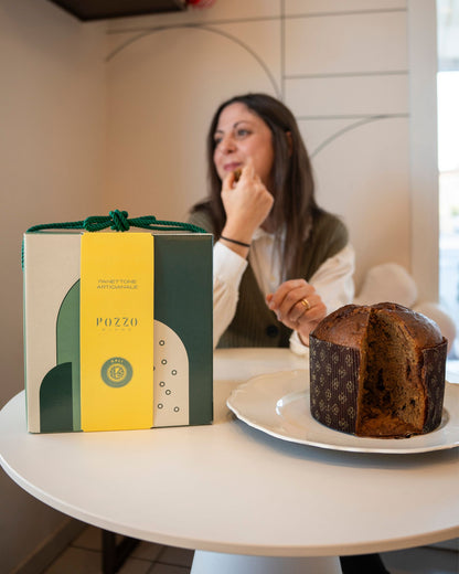 Panettone al caffè e caramello 750 gr